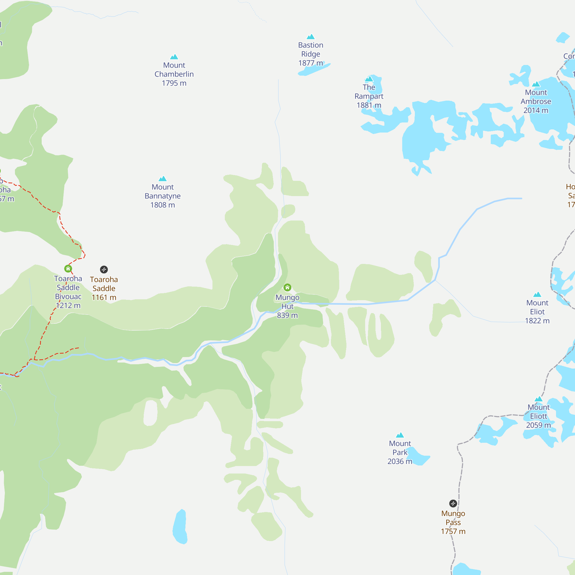 Mungo Hut map