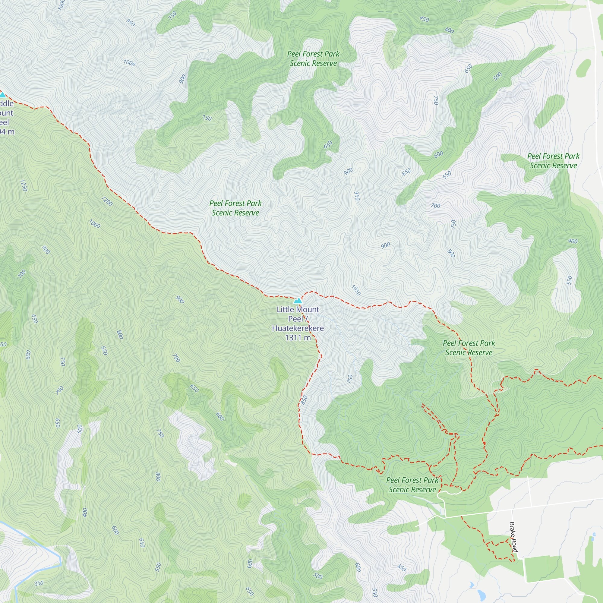 Tristram Harper Memorial Shelter map