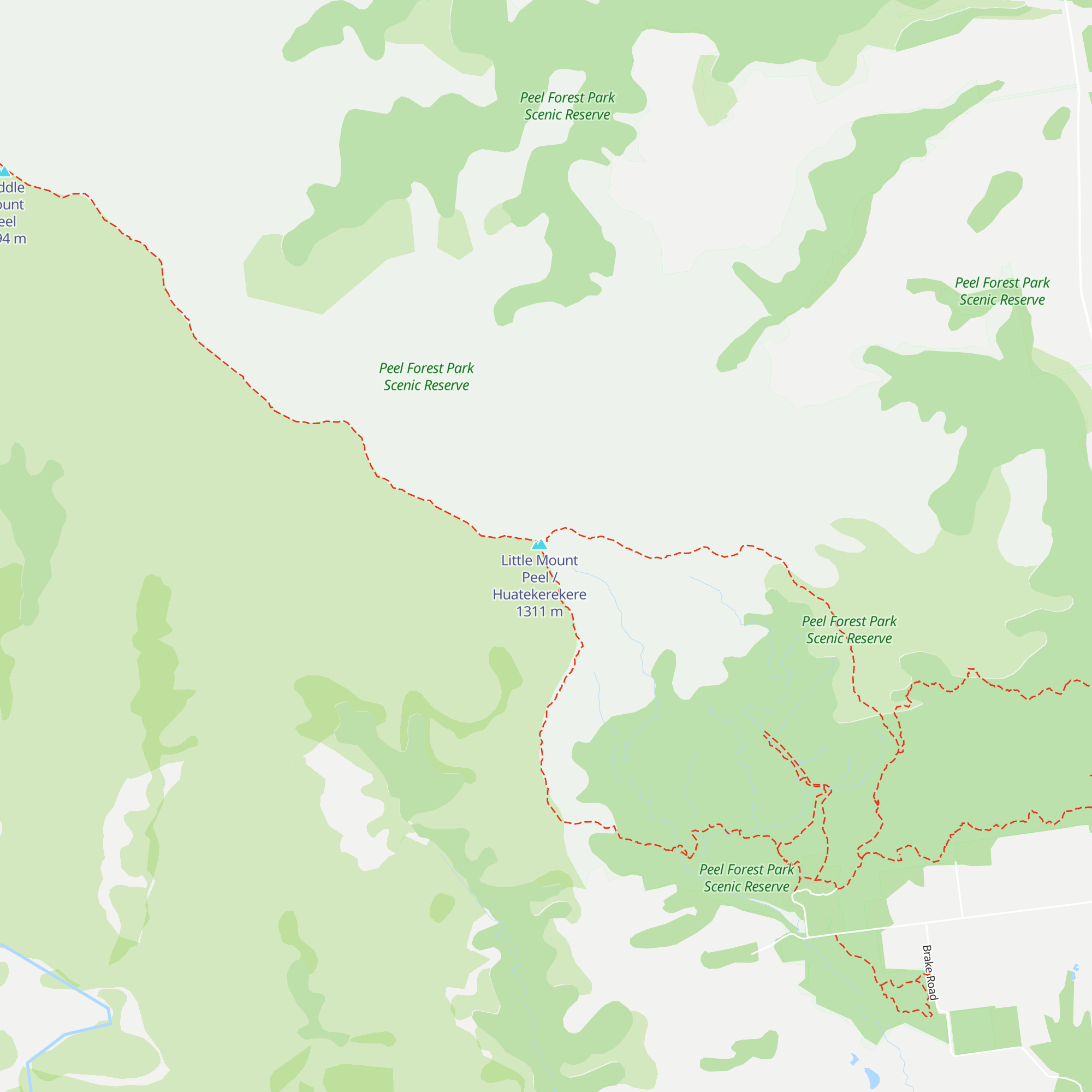 Tristram Harper Memorial Shelter map