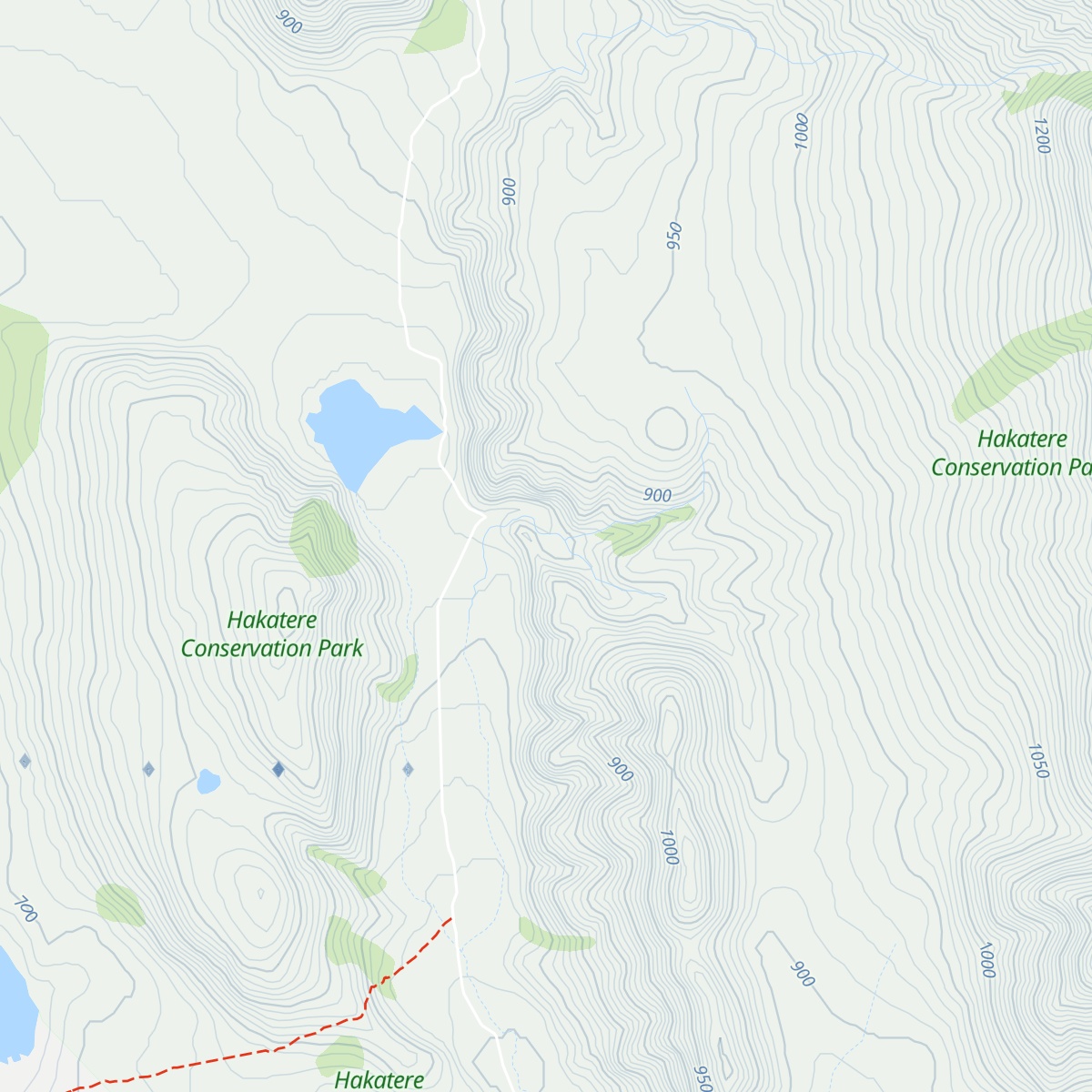 Manuka Hut map