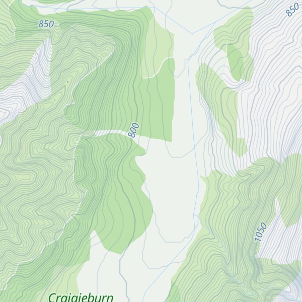 Map of Unknown Stream Hut