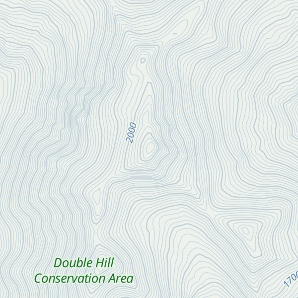 Map of Godley Peak