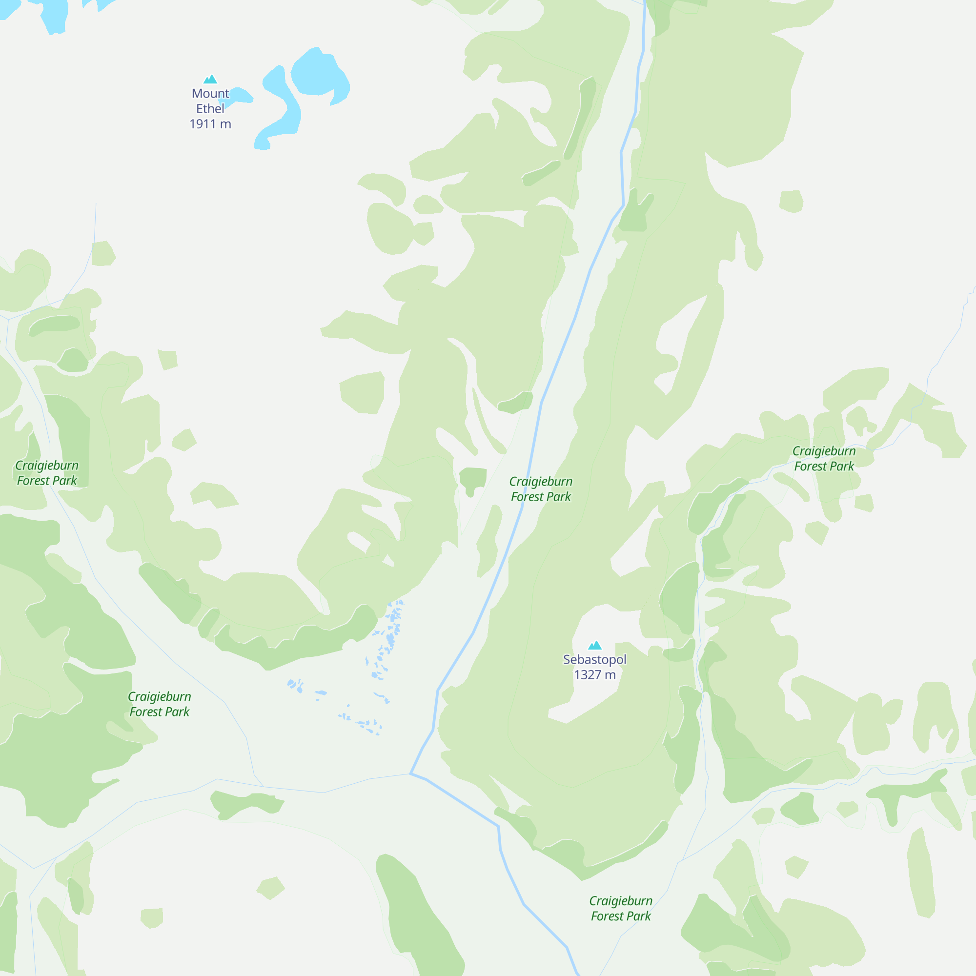 Urquhart's Hut map