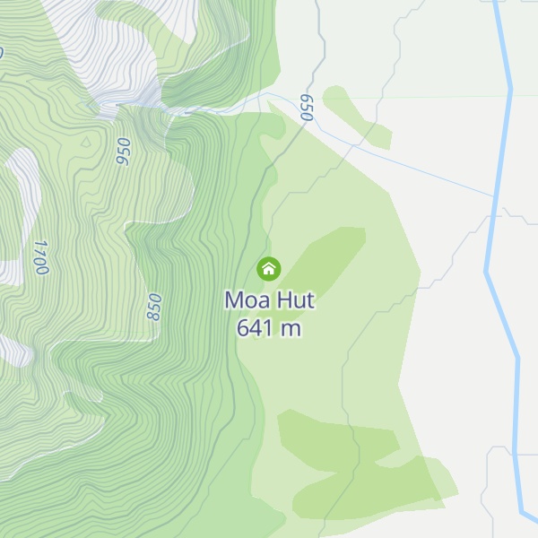 Map of Moa Hut