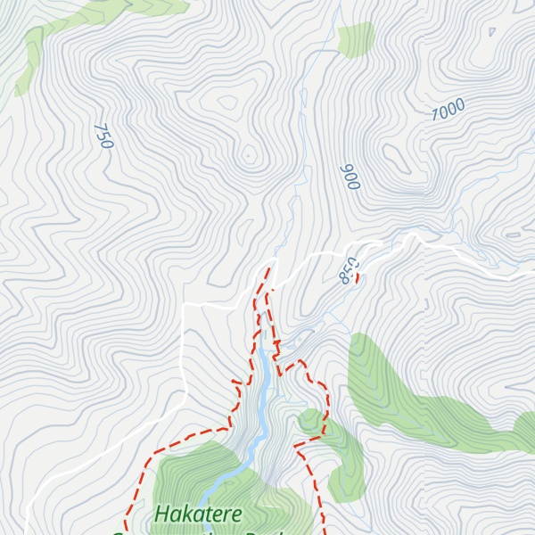 Map of Woolshed Creek Hut