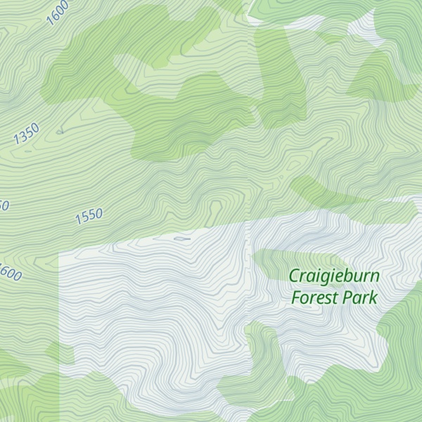 Map of Mount Gideon