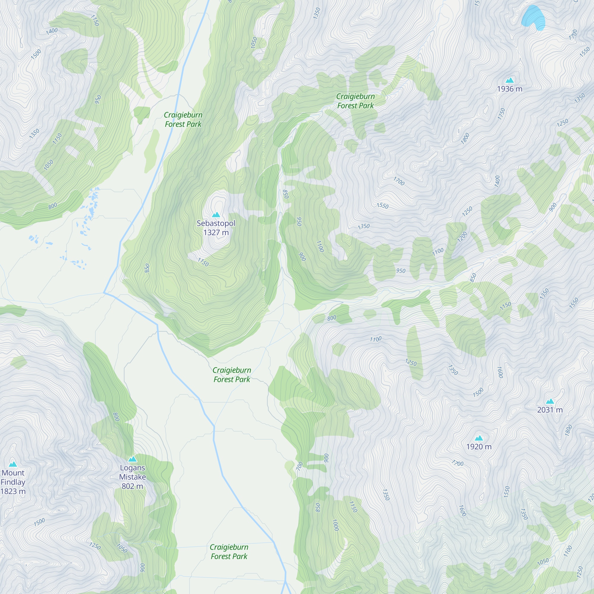 Weka Burnet Bivouac map