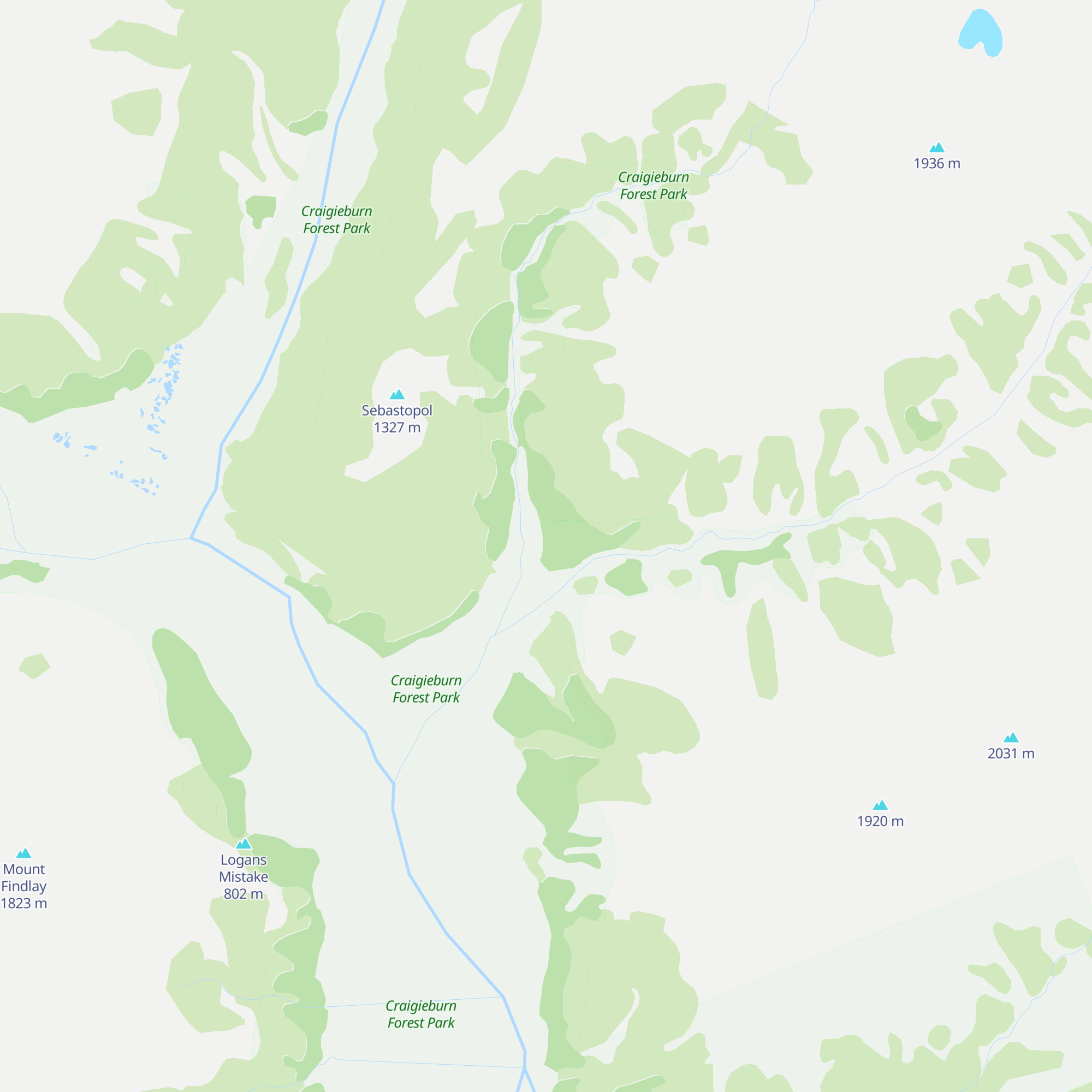 Weka Burnet Bivouac map