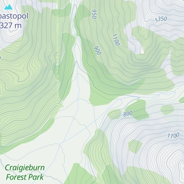 Map of Weka Burnet Bivouac