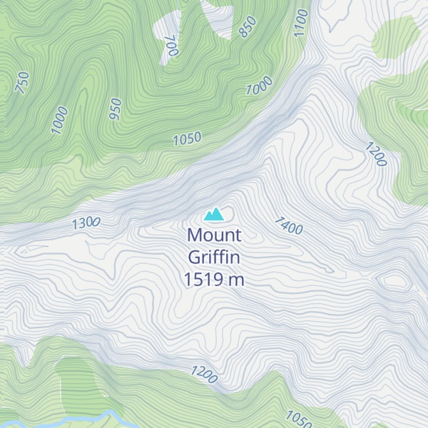 Map of Mount Griffin