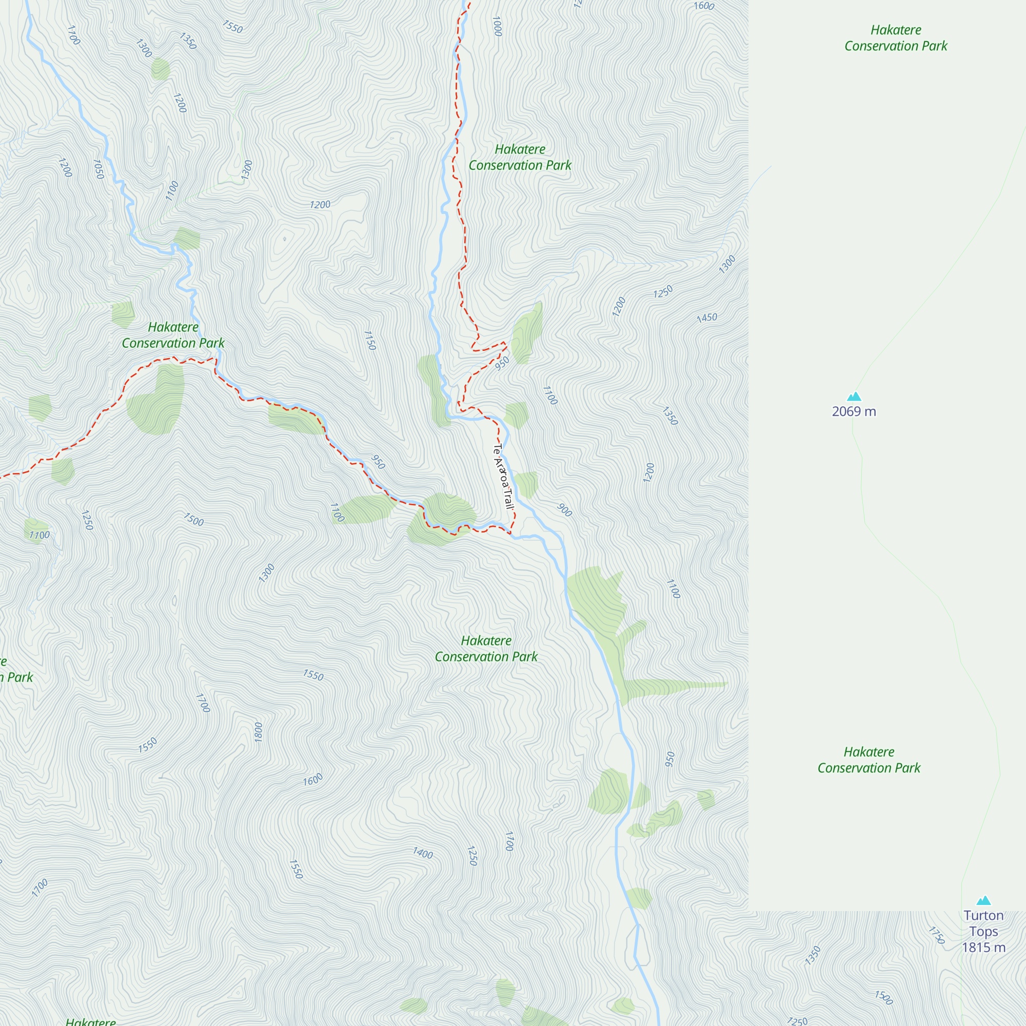 Comyns Hut map