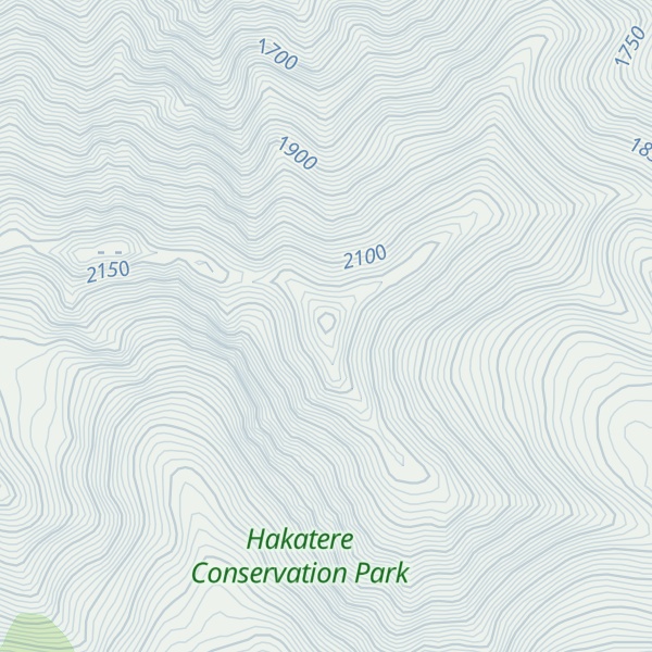 Map of Old Man Peak