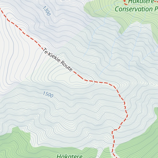 Map of Mount Somers