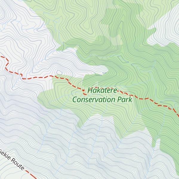 Map of Pinnacles Hut