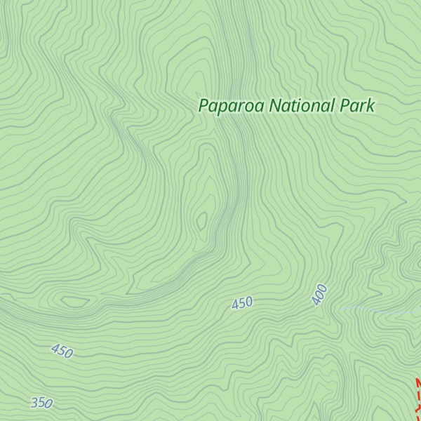 Map of Waikori
