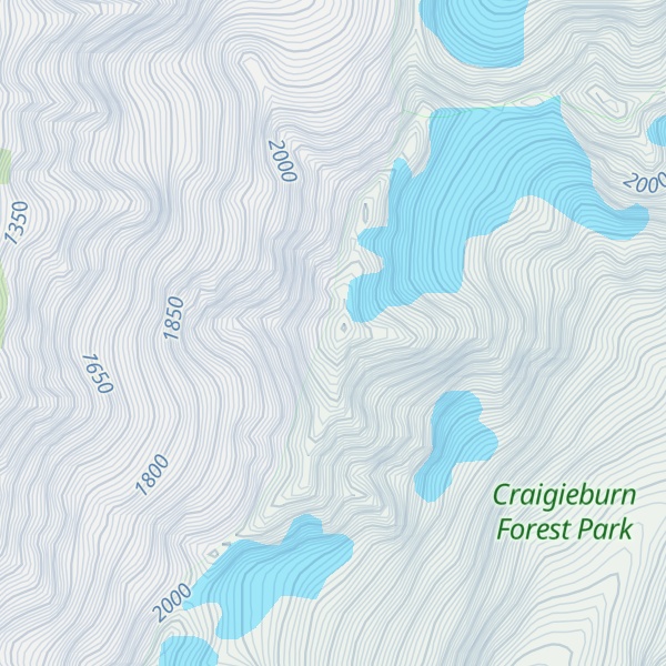 Map of Mount Greenlaw