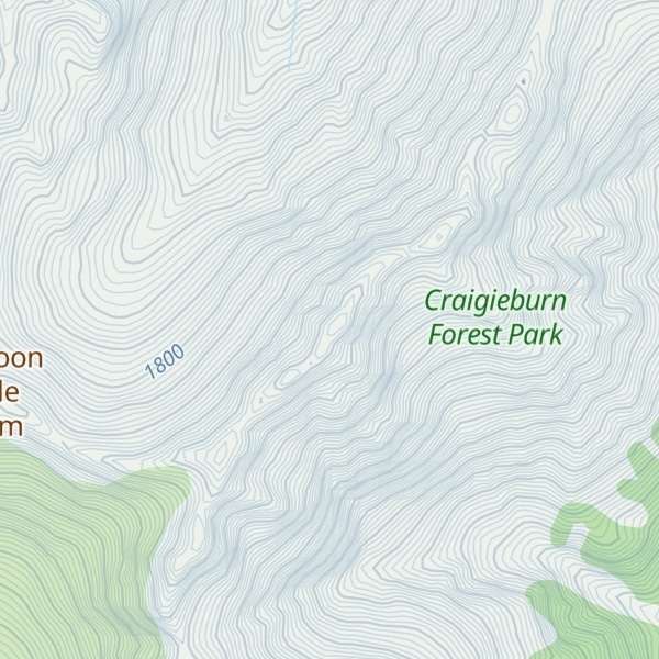 Map of Tobacco Range