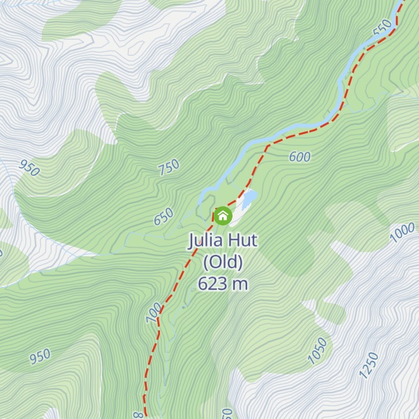 Map of Julia Hut