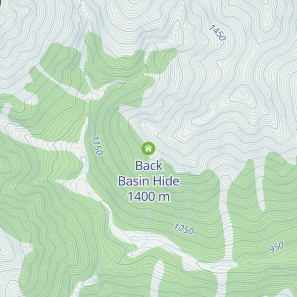 Map of Back Basin Hide