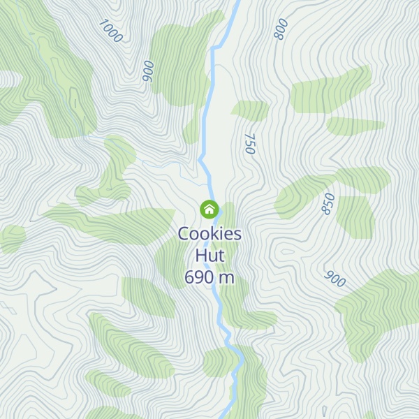Map of Cookies Hut
