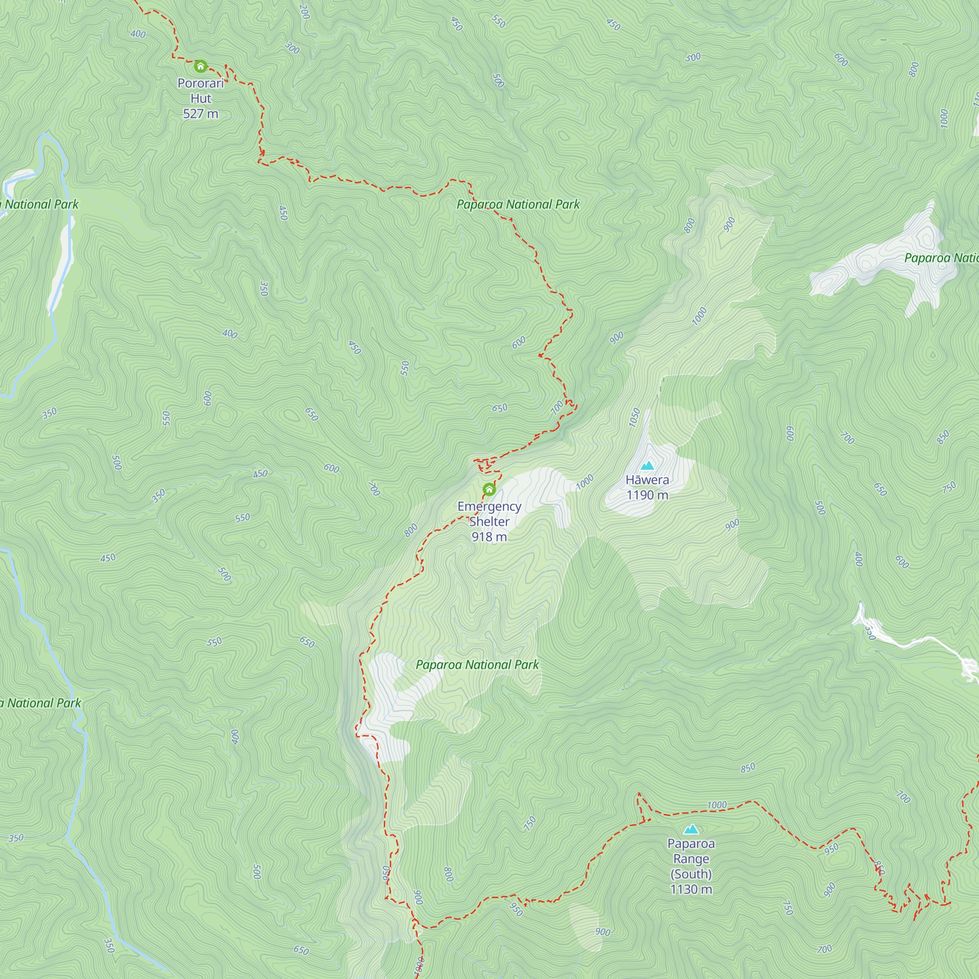 Emergency Shelter map