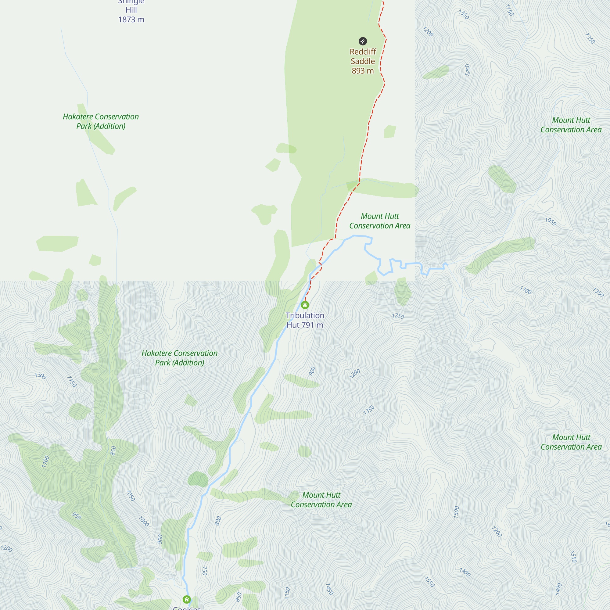 Tribulation Hut map