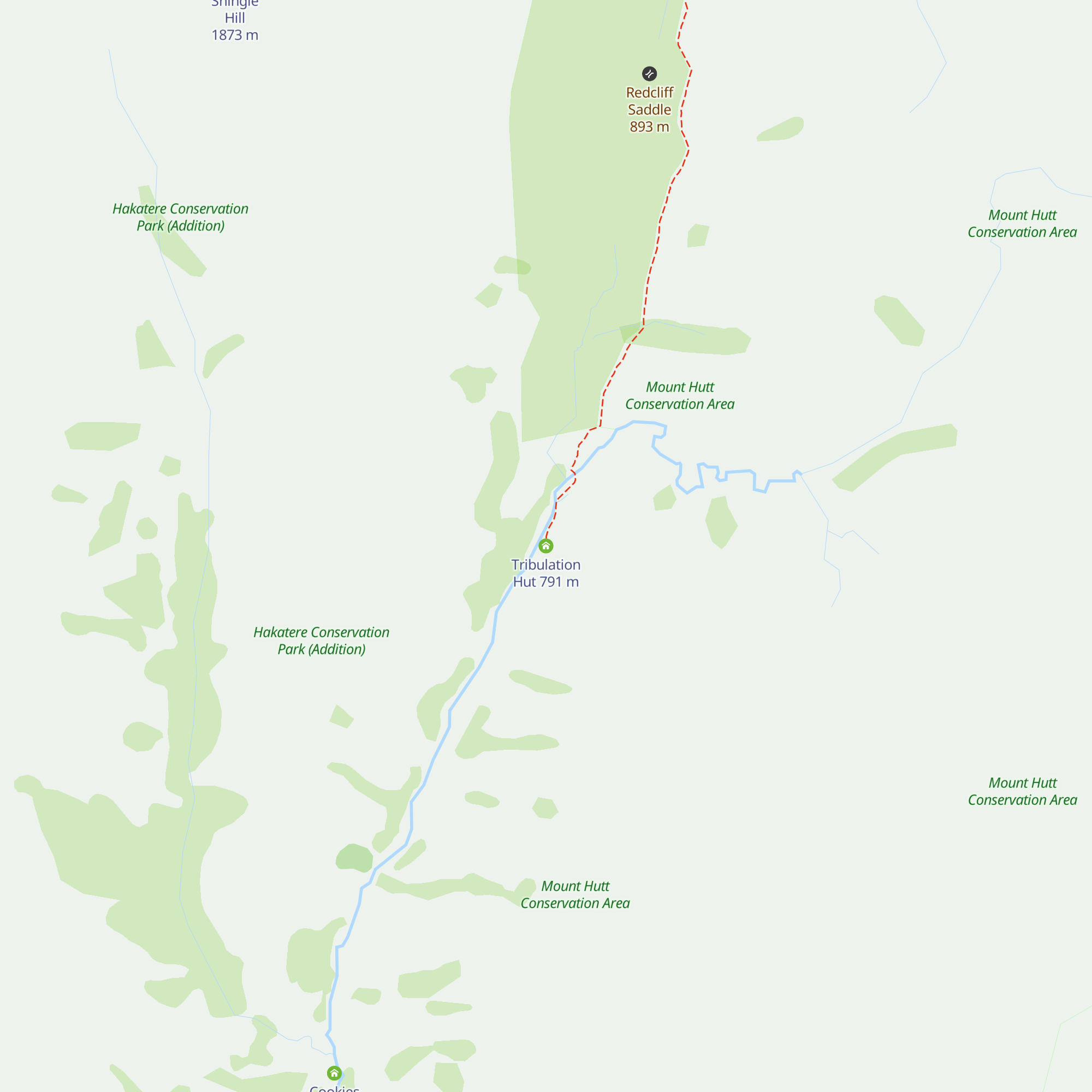 Tribulation Hut map