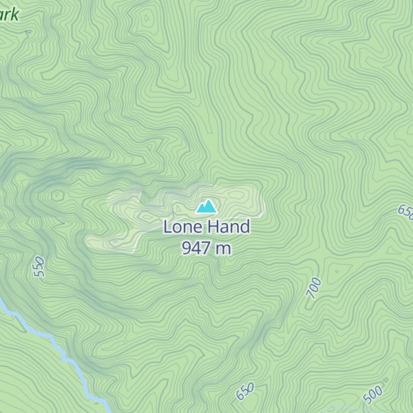 Map of Lone Hand