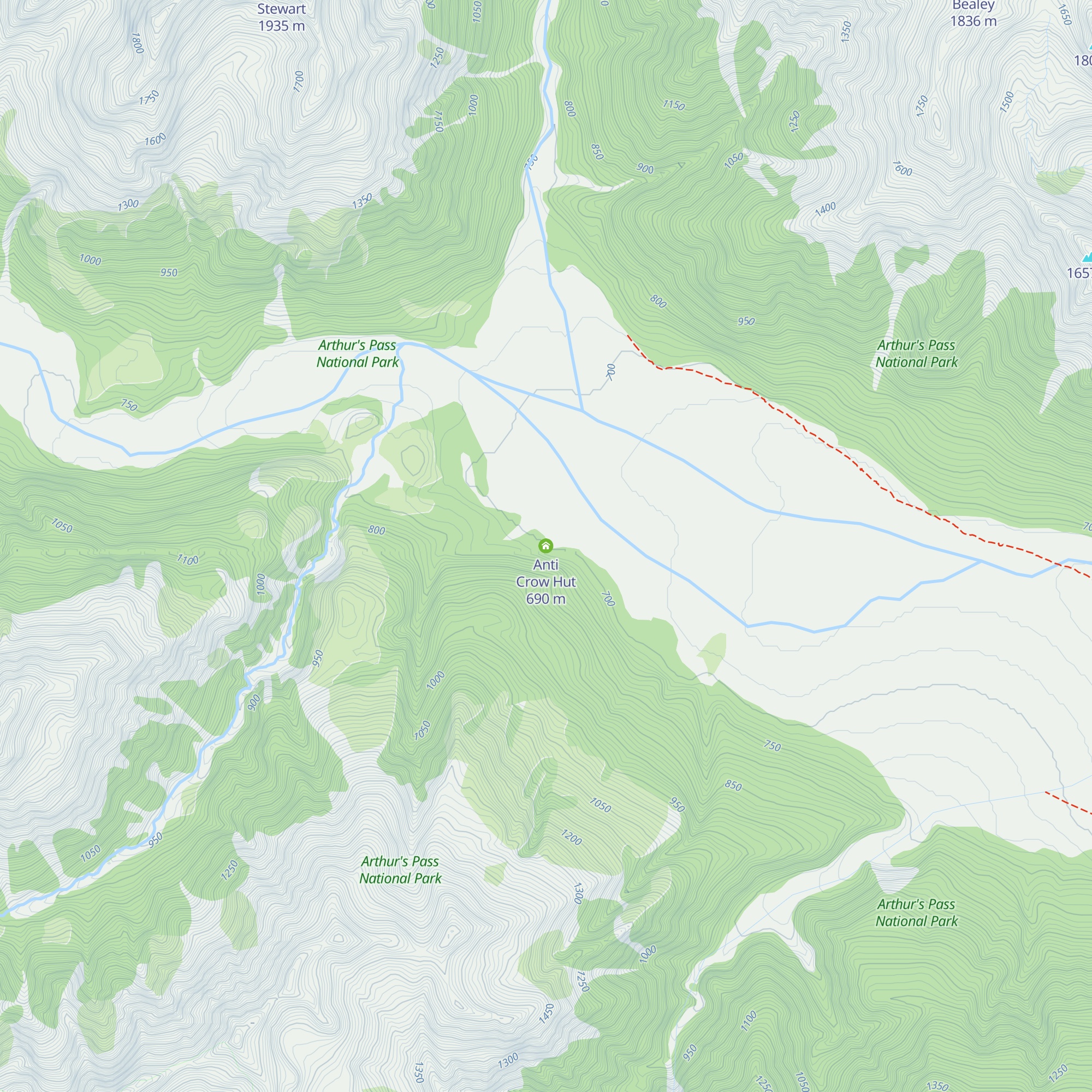 Anti Crow Hut map