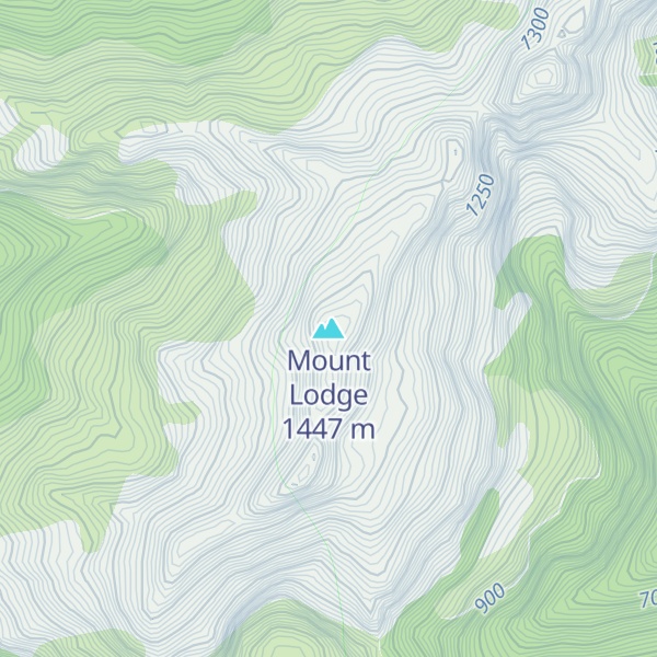 Map of Mount Lodge