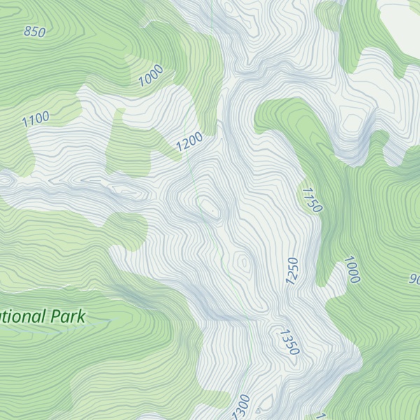 Map of Mount Dewar