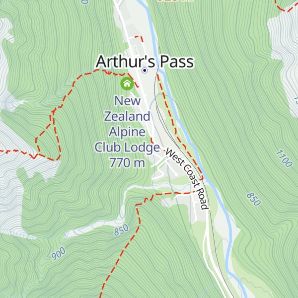Map of Kennedy Lodge