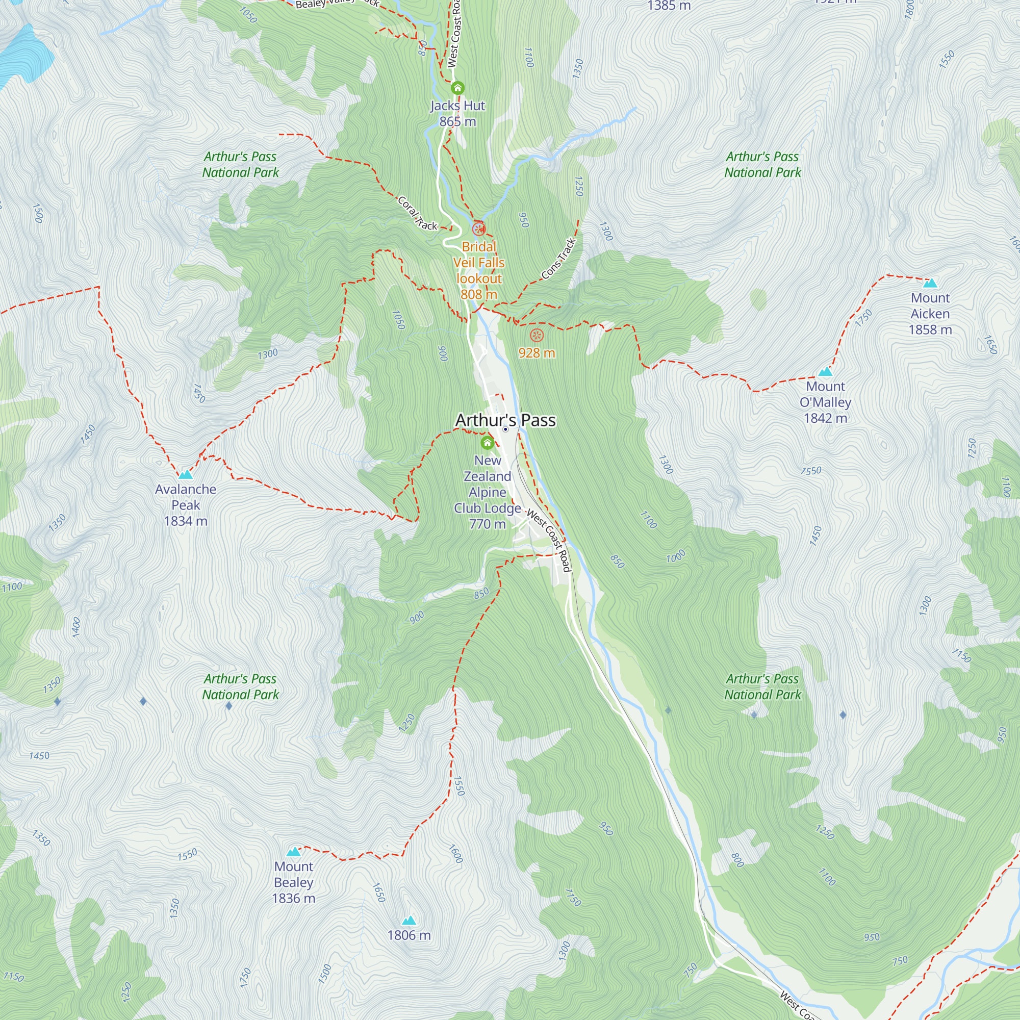 Kennedy Lodge map
