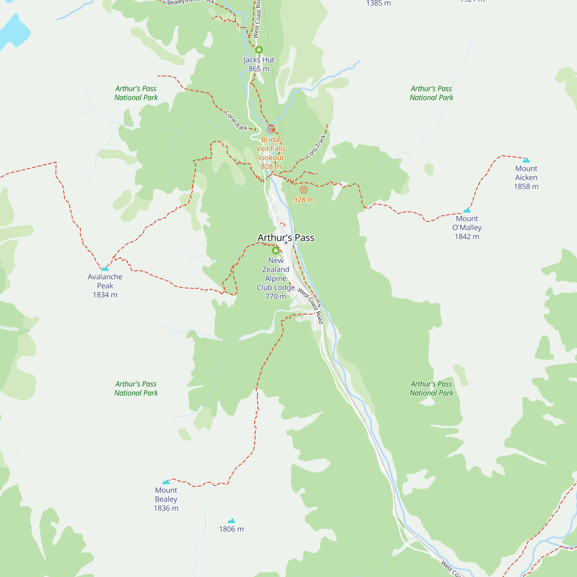 Kennedy Lodge map