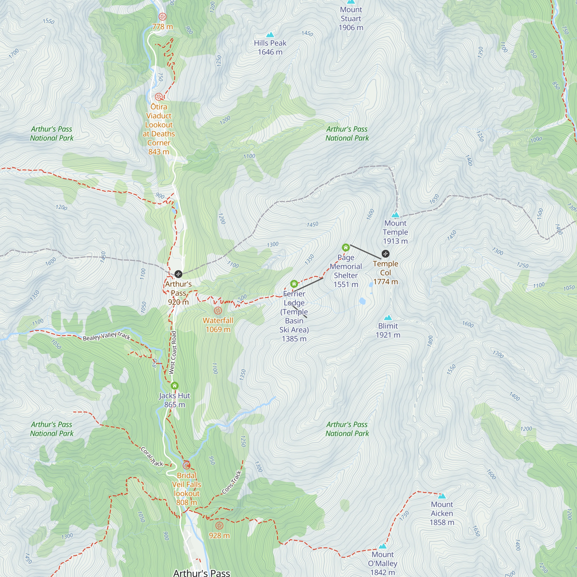 Lockwood Shelter map