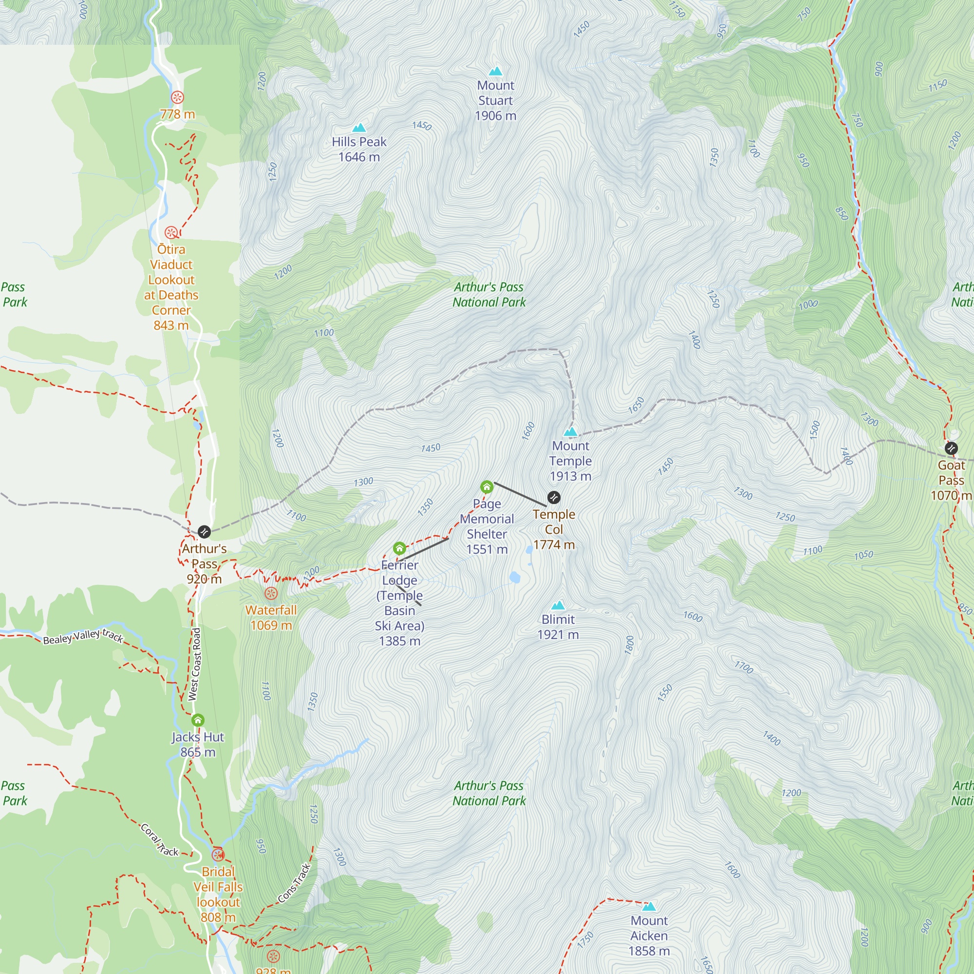 Page Memorial Shelter map