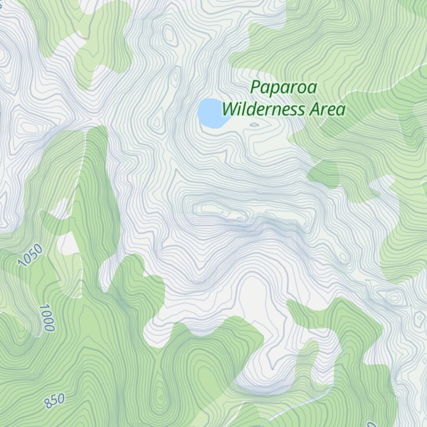 Map of Mount Euclid