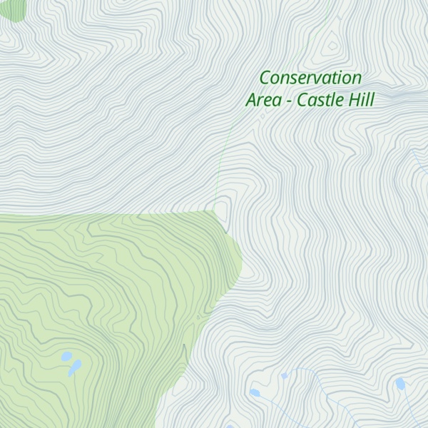 Map of Mount Cheeseman