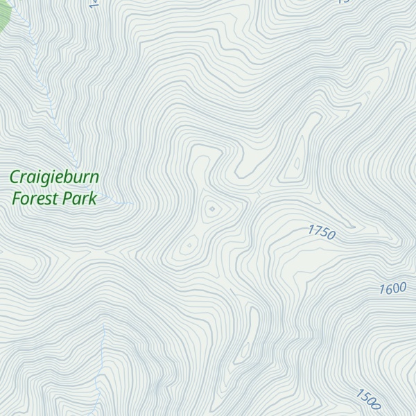 Map of Black Range (East)