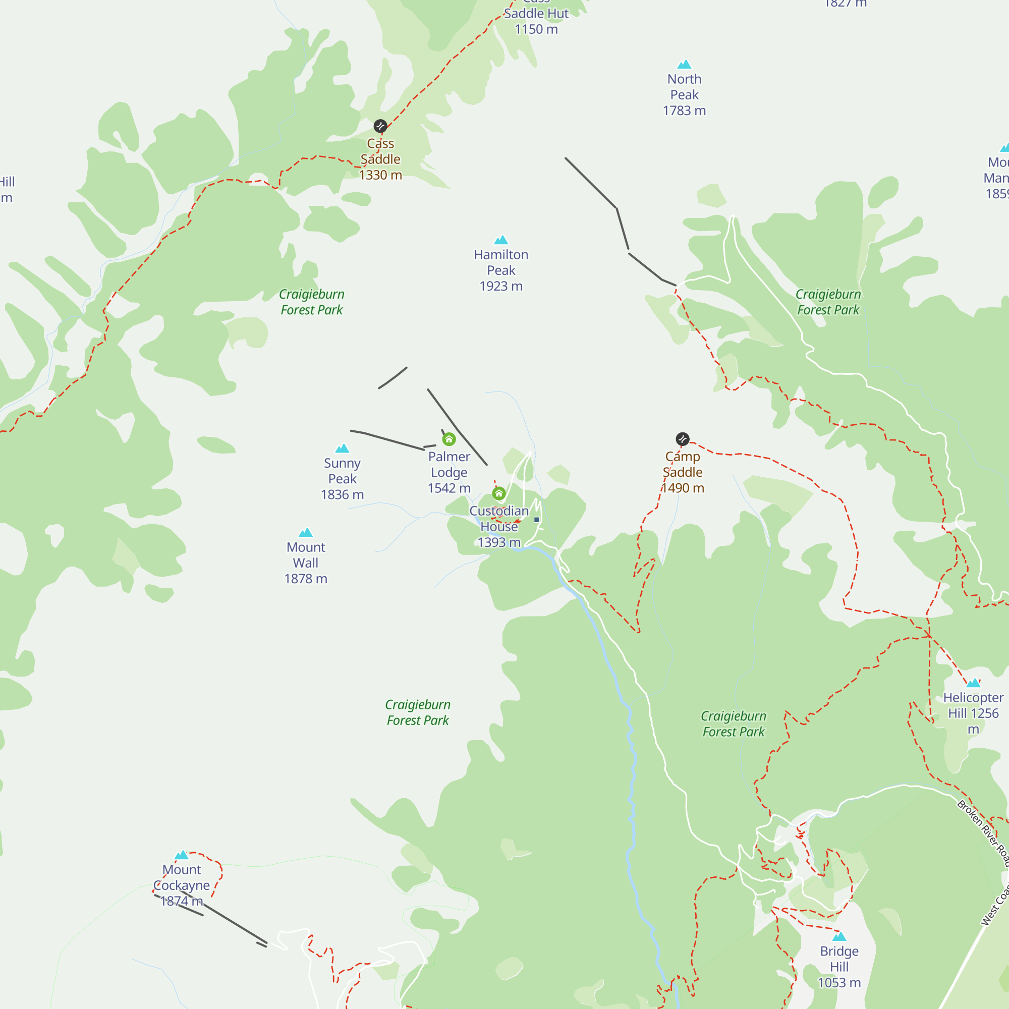 Lyndon Lodge map
