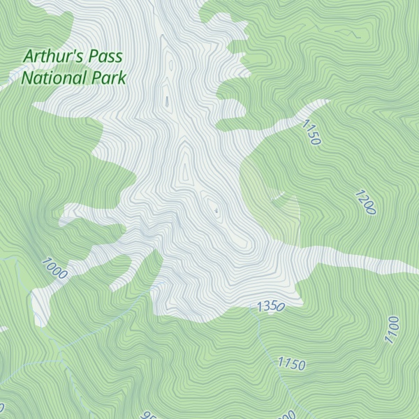 Map of The Pyramid Peak