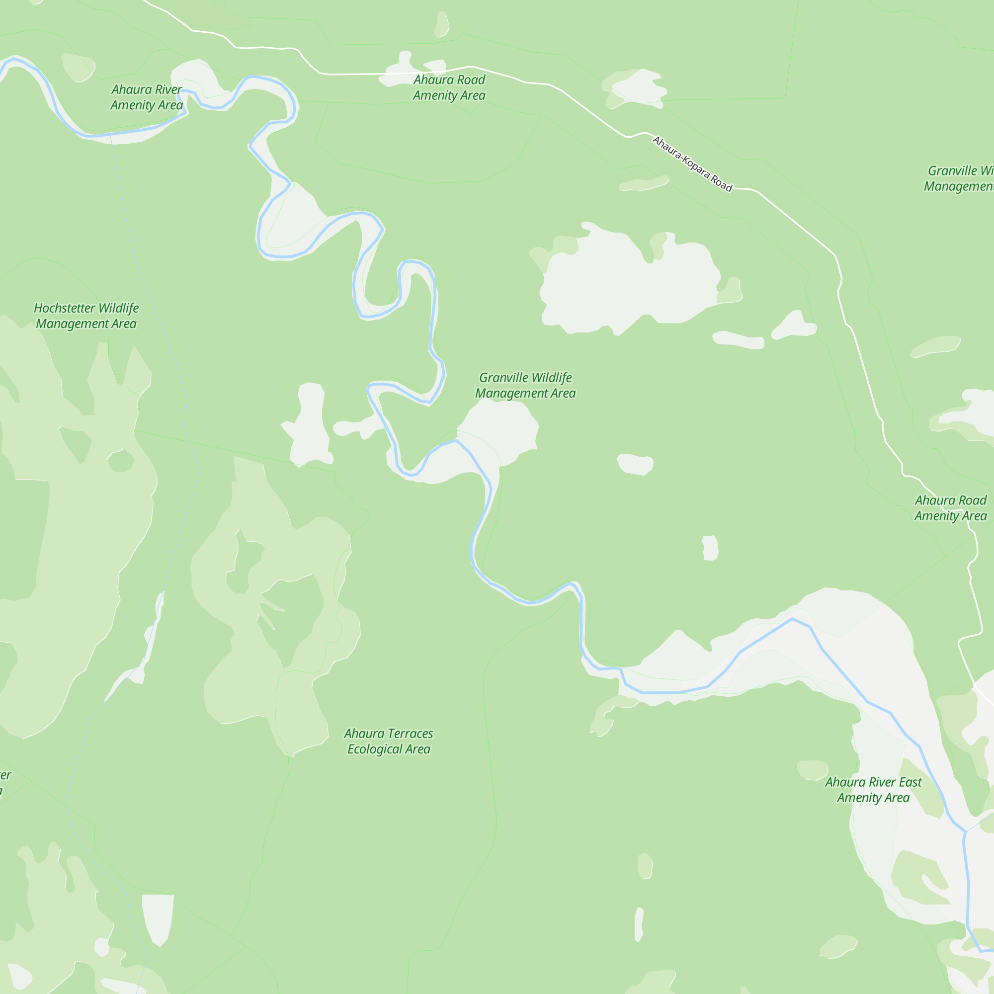 Jim's Flat Hut map