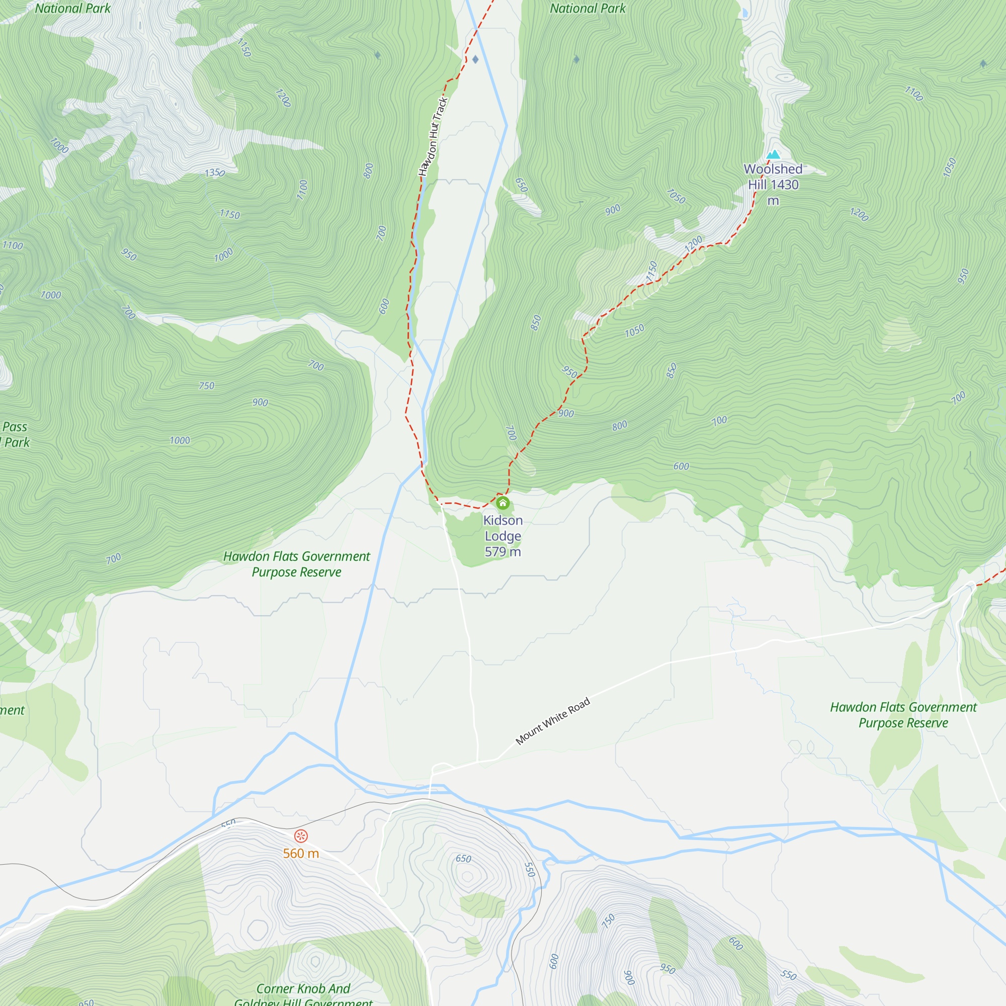 Kidson Lodge map