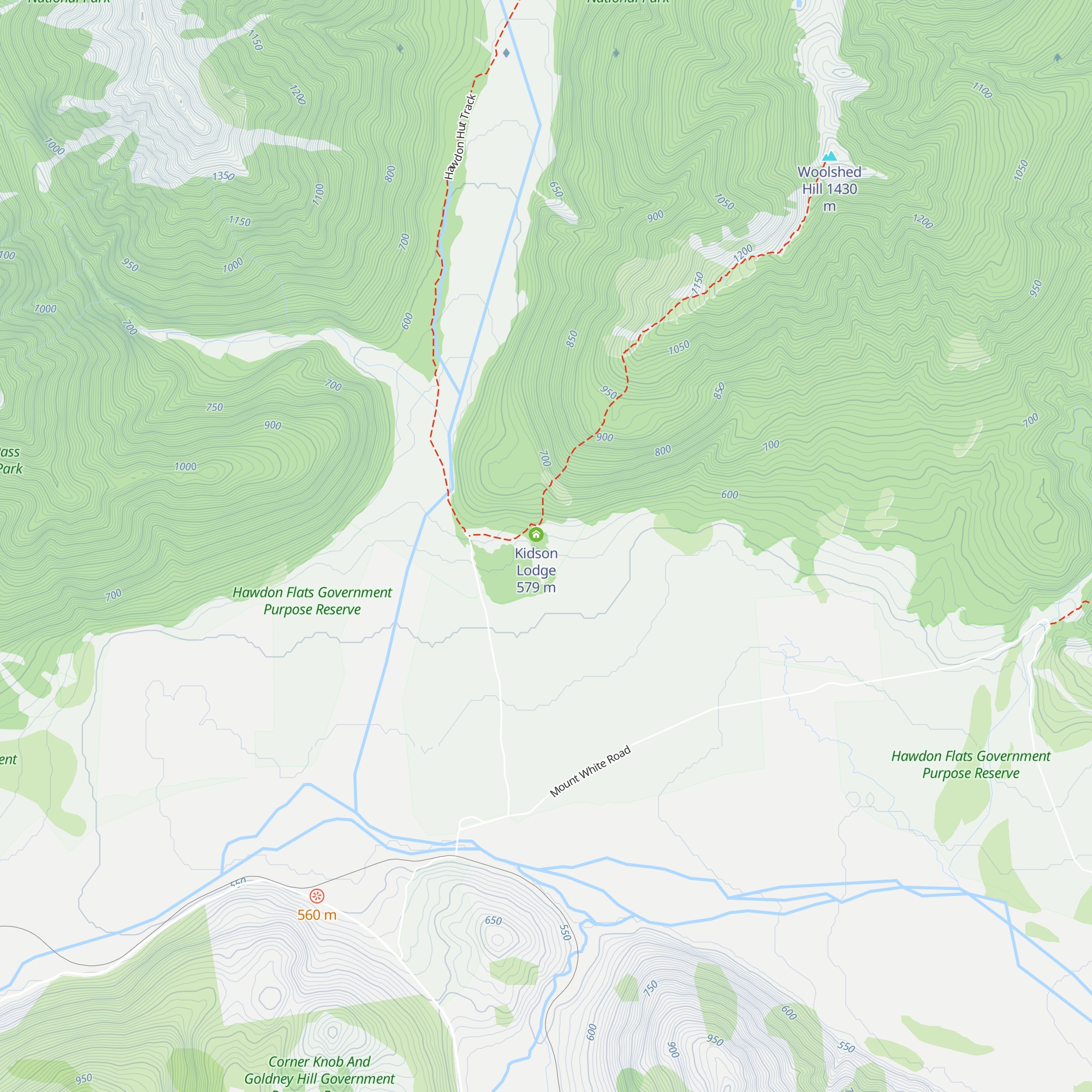 Paterson Lodge map