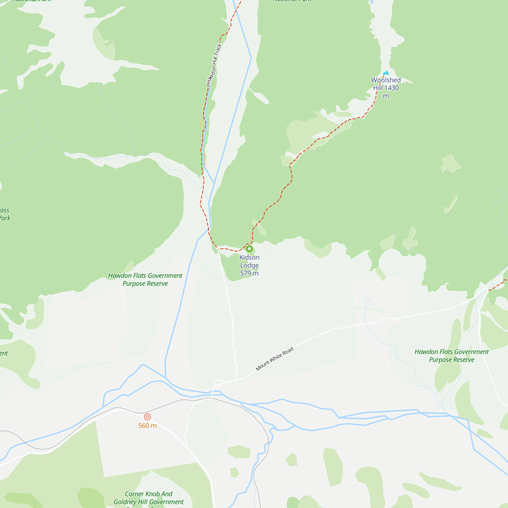 Paterson Lodge map
