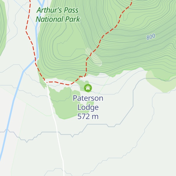 Map of Paterson Lodge