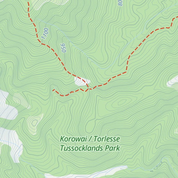 Map of Benmore Hut