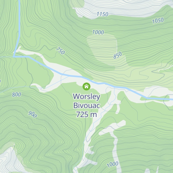 Map of Worsley Bivouac