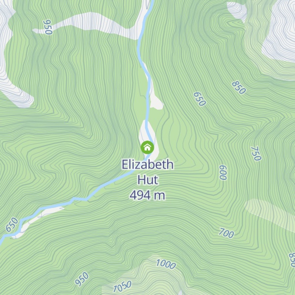 Map of Elizabeth Hut