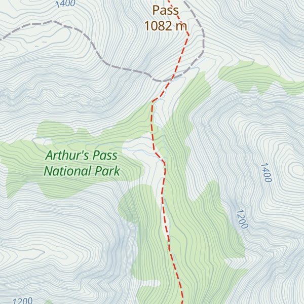 Map of Minchin Bivouac
